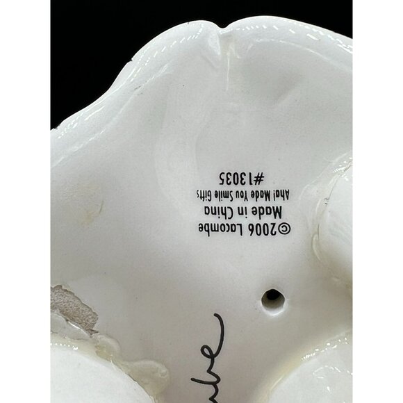 WhimsiClay by Amy Lacombe Cat Figurine Lucy RiGato #86214 ~ Repaired SEE Pix - Picture 10 of 11